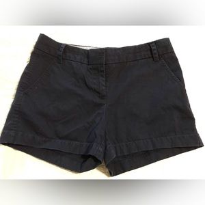 J. Crew Chino Navy Shorts Size 4
